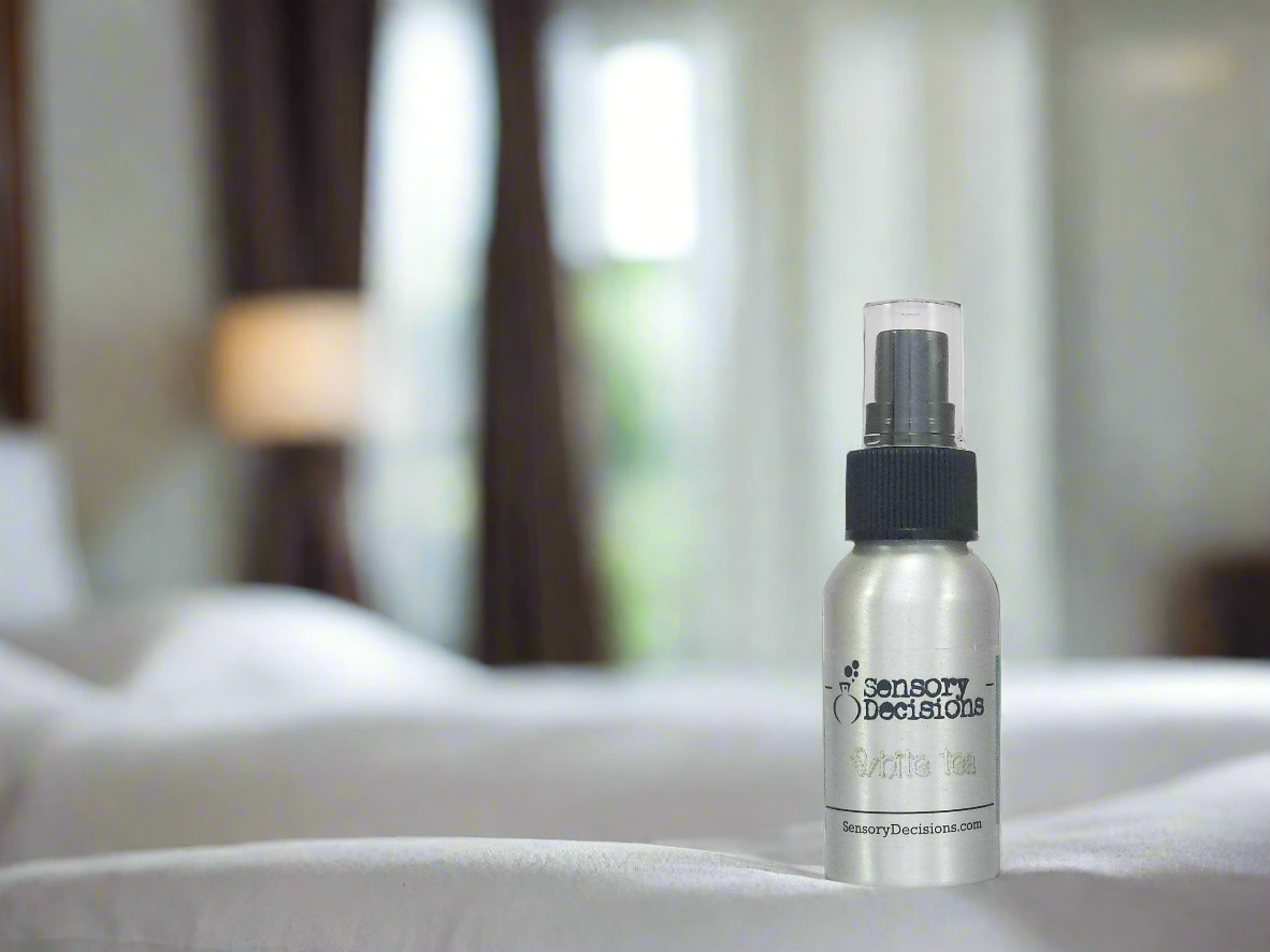 Spray d'ambiance parfumé au thé blanc