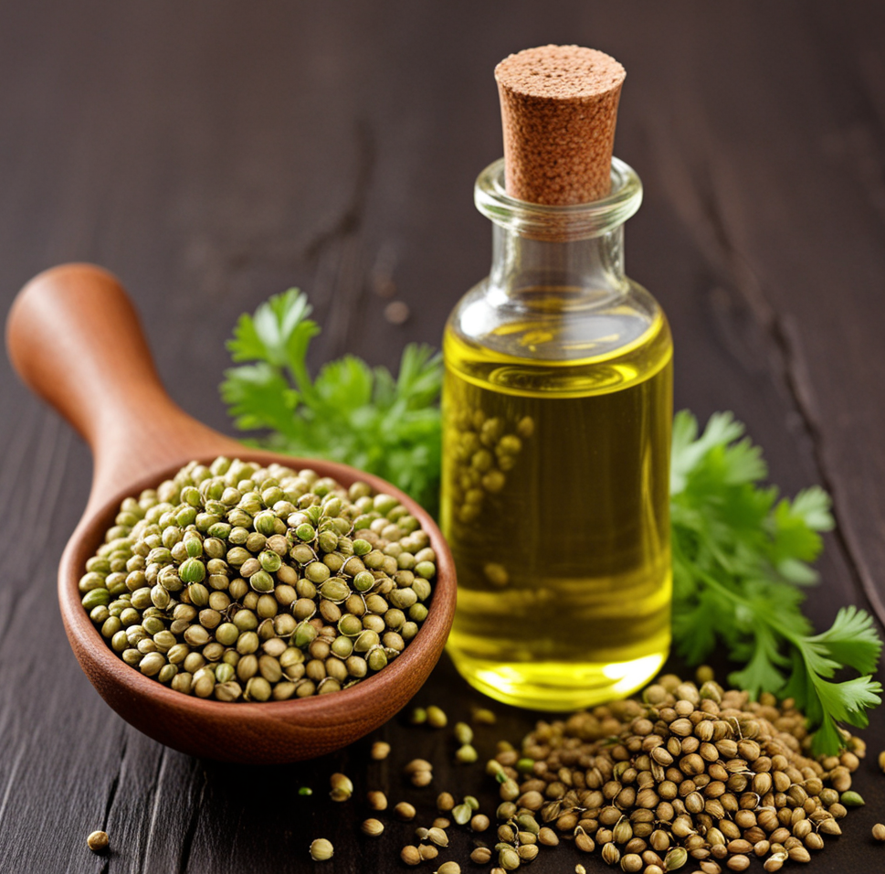 Cilantro esencial aromaterapia difusor