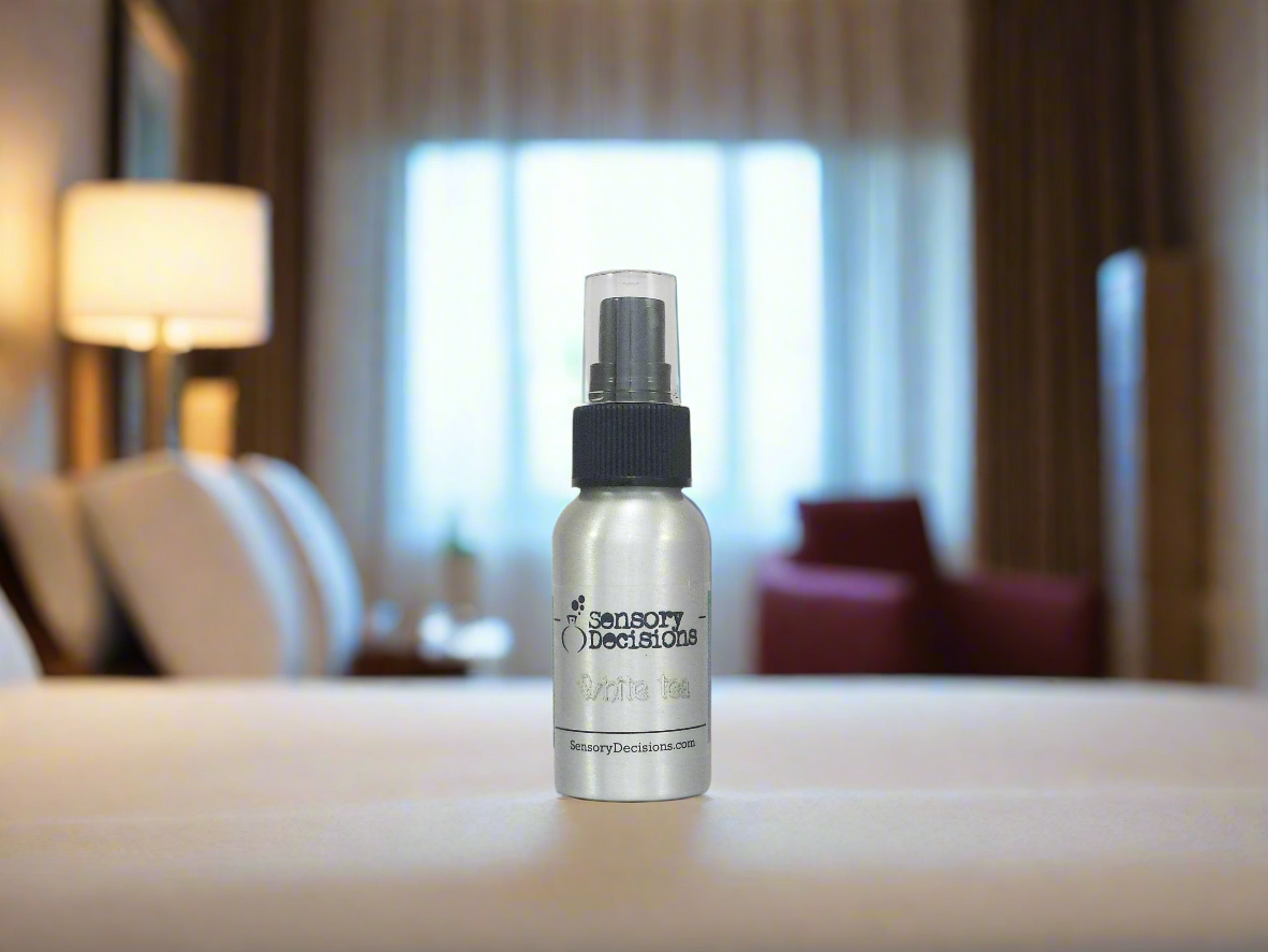 Spray d'ambiance parfumé au thé blanc
