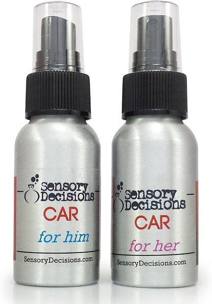 Sprays ambientadores para autos para él y para ella